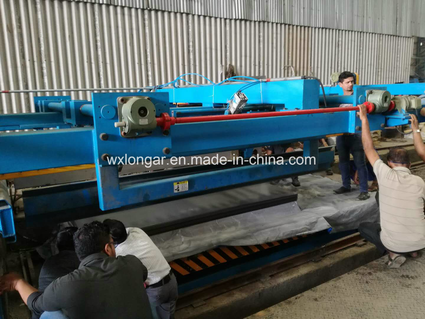 China Steel Cut to Length Line with Edge Trimming