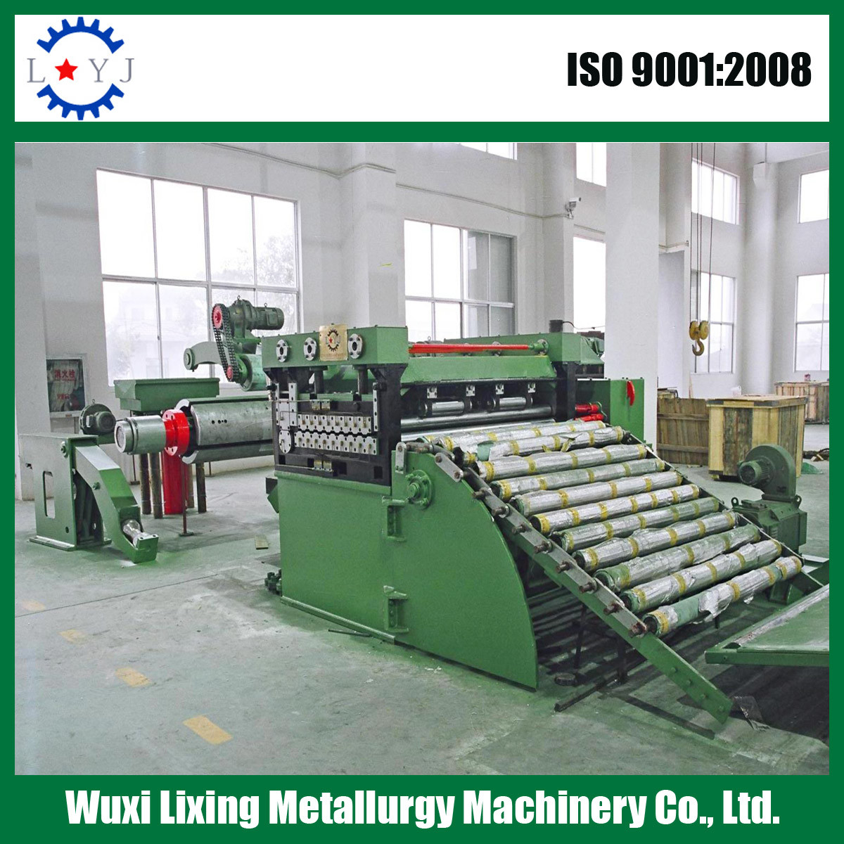 China Steel Plate Leveling Machine/Metal Cut to Length Line