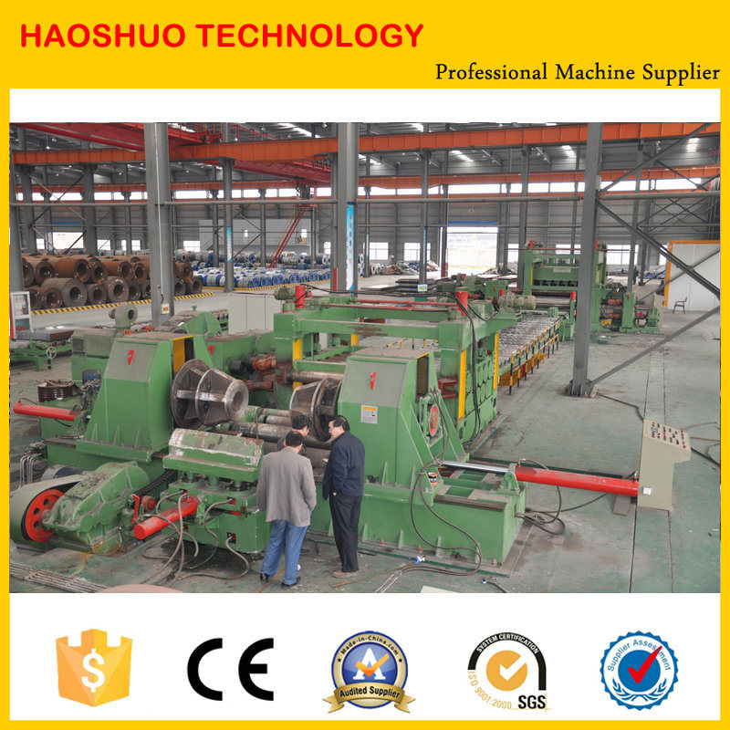 China Steel Sheet Leveling and Cutting Line
