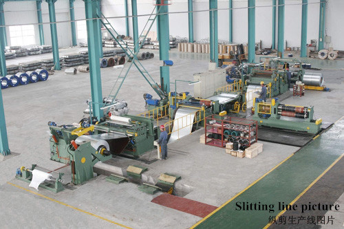 China Supply Slitting Line and Crosscut Shearing Line From Crystal