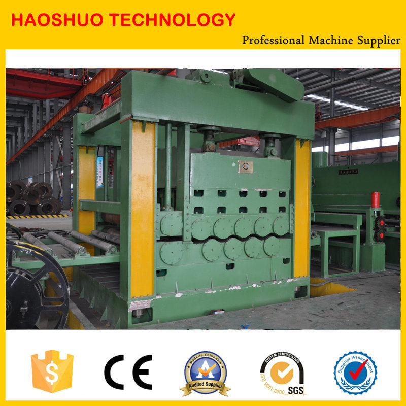 China Thick Plate Steel Straightening and Cut to Length Line