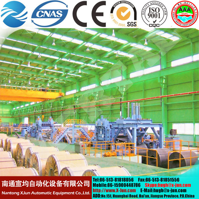 China Tq44k Series Nc Thick-Speed Cut-to-Length Line for Metal Sheets