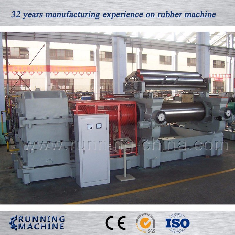 China Two Roll Rubber Open Mixing Mill Machine