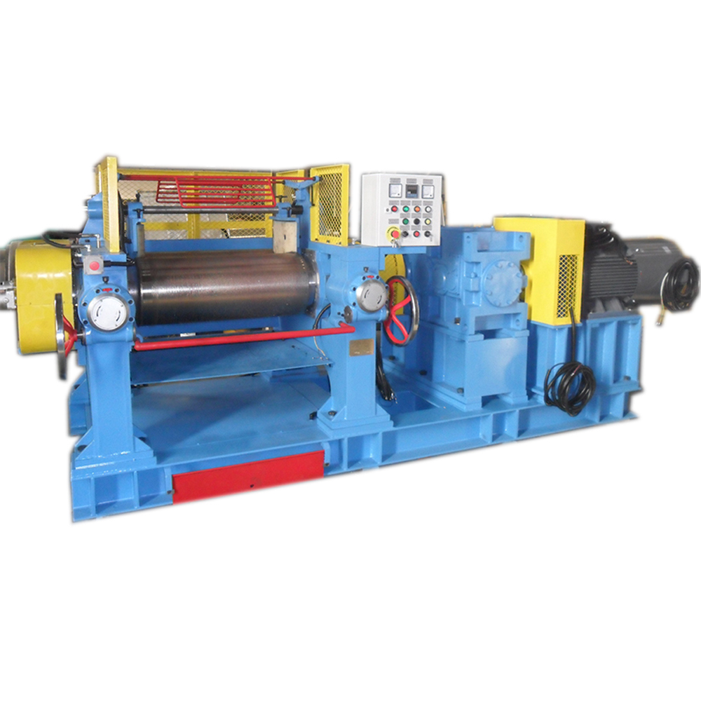 China Two Roll Rubber Open Mixing Mill with Hard Tooth Reducer