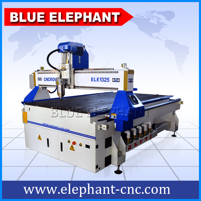 China Water Cooling 1325 3axis CNC Wood Router, CNC 3D Plastic Router Machine with Factory Price