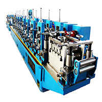 China Welded Tube Cold Roll Forming Machine Line