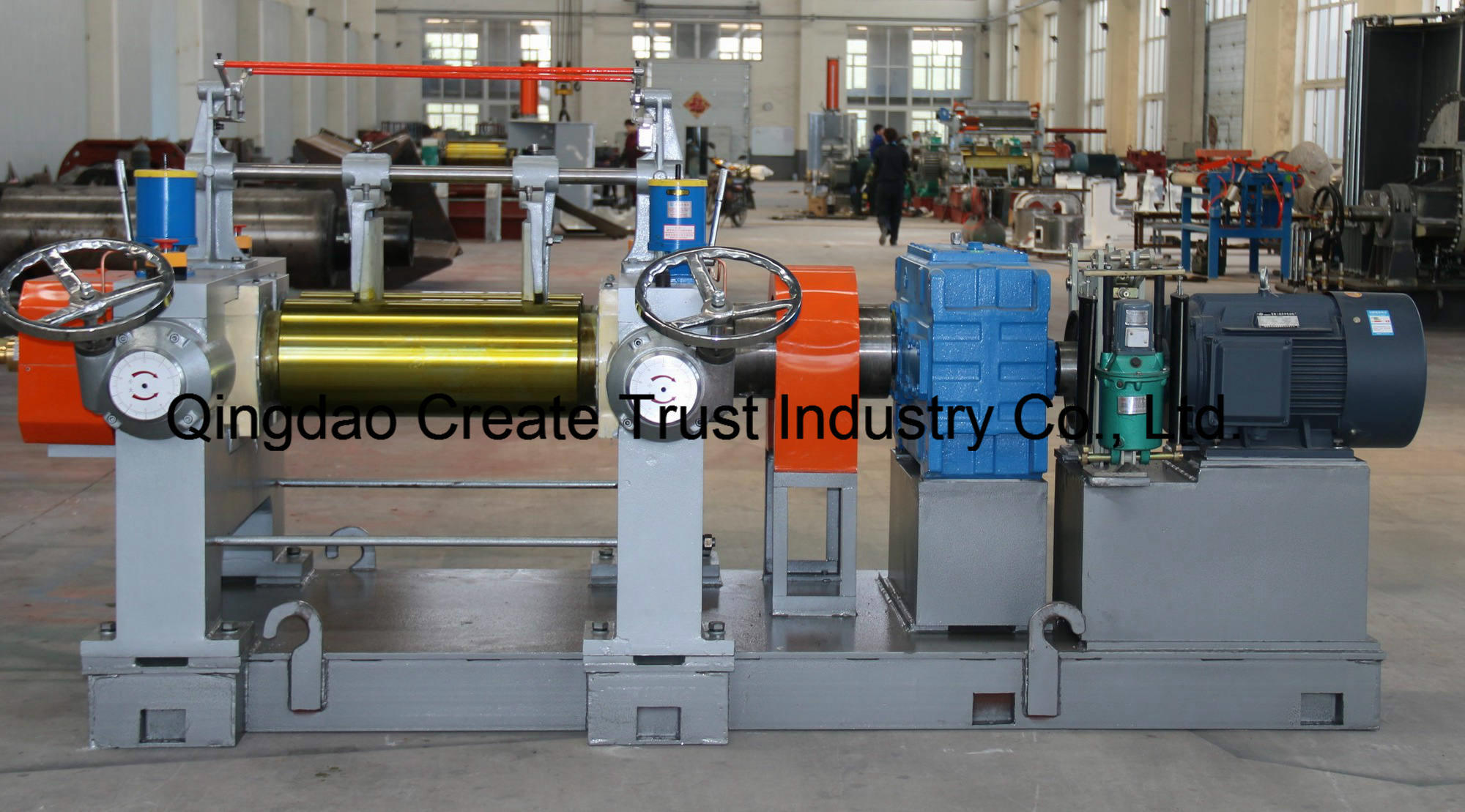 China Xk-360 Open Mill for plastic, Rubber Two Roll Mill, Two Roll Rubber Mill with Ce ISO9001 SGS