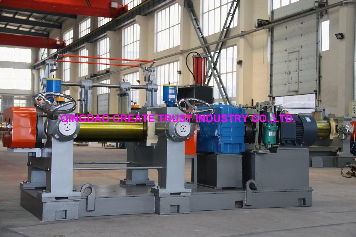 China Xk-560 with Ce SGS BV ISO Cetrification Two Roller Rubber Open Mixing Mill