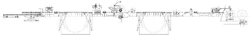  Combined Production Line with Slitting Machine and Cut to Length Machine 