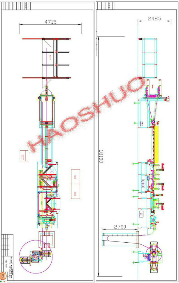  CRGO Step Lap Cut to Length Line for Transformer Lamination 