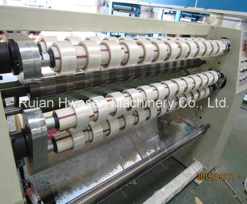  High Speed OPP Glue Types Slitting Rewind Machine Line 