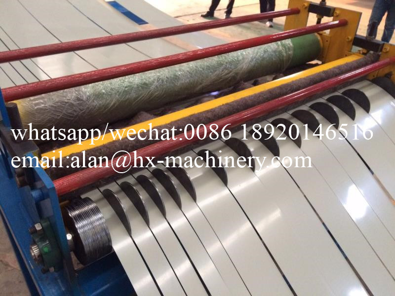  Simple and Full Auto Metal Sheet Slitting Machine Line 