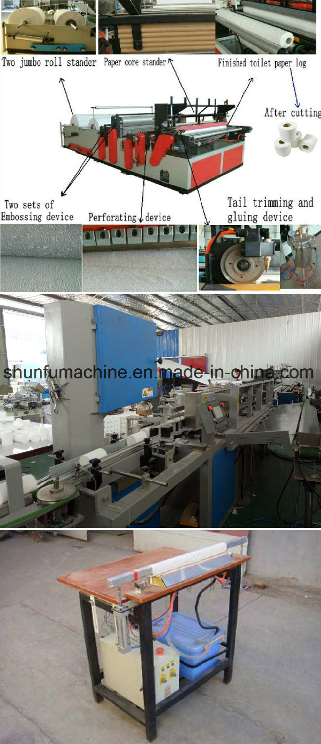  Good Price Paper Machinery / Slitting Rewinding Machine/ Toilet Tissue Production Line 