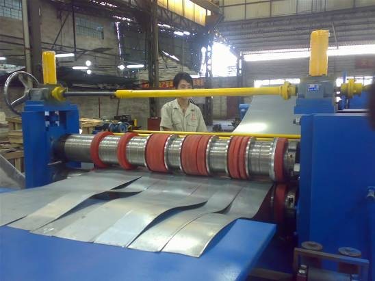  Thin Steel Coil Slitting Line with Slitter Machine and Recoiler 