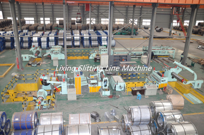  Automatic Slitting Cutting Line Machine for Steel Plate 