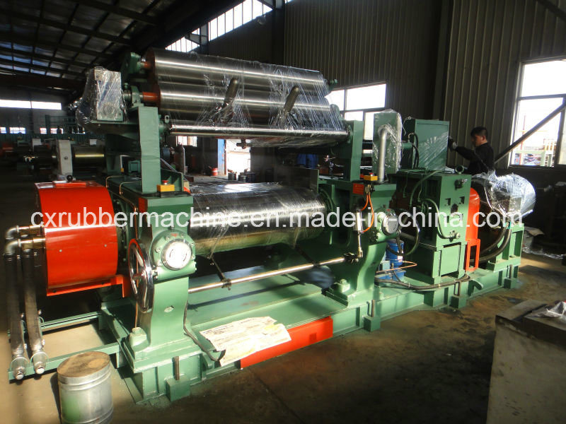  Xk-560 with Ce SGS BV ISO Cetrification Two Roller Rubber Open Mixing Mill 