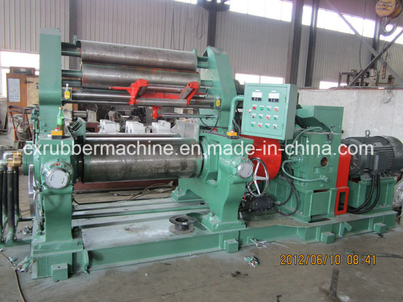  Xk-560 with Ce SGS BV ISO Cetrification Two Roller Rubber Open Mixing Mill 