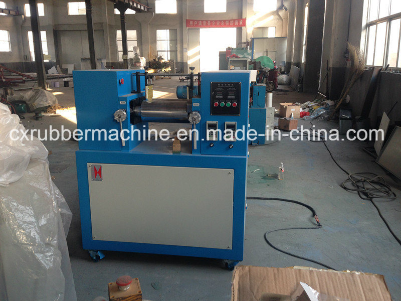  Lab Open Roll Mill/Rubber Testing Mill/Lab Use Open Two Roll Mixing Mill 