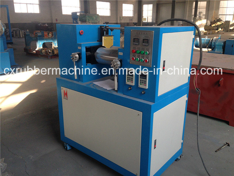  Lab Open Roll Mill/Rubber Testing Mill/Lab Use Open Two Roll Mixing Mill 