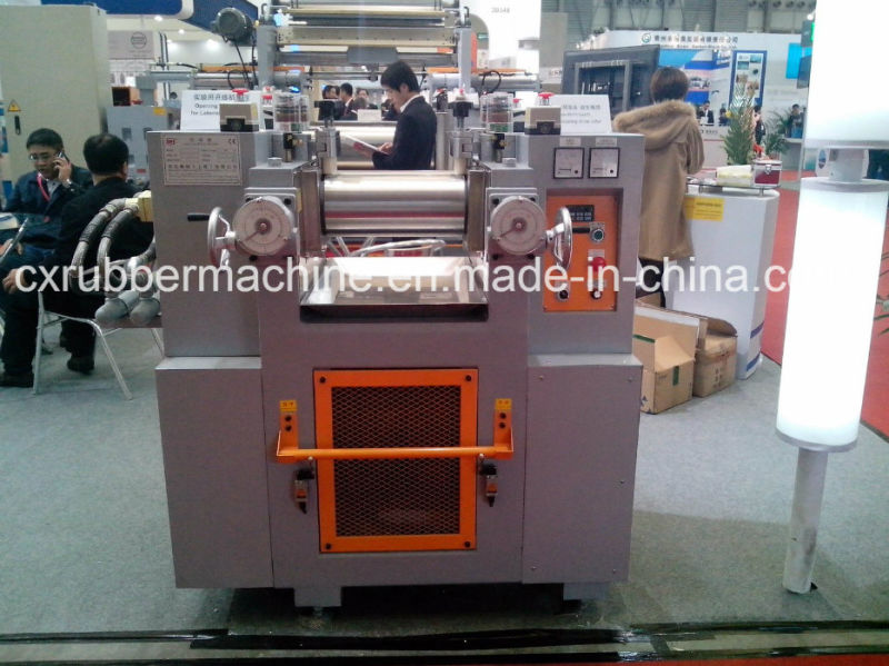  Lab Open Roll Mill/Rubber Testing Mill/Lab Use Open Two Roll Mixing Mill 