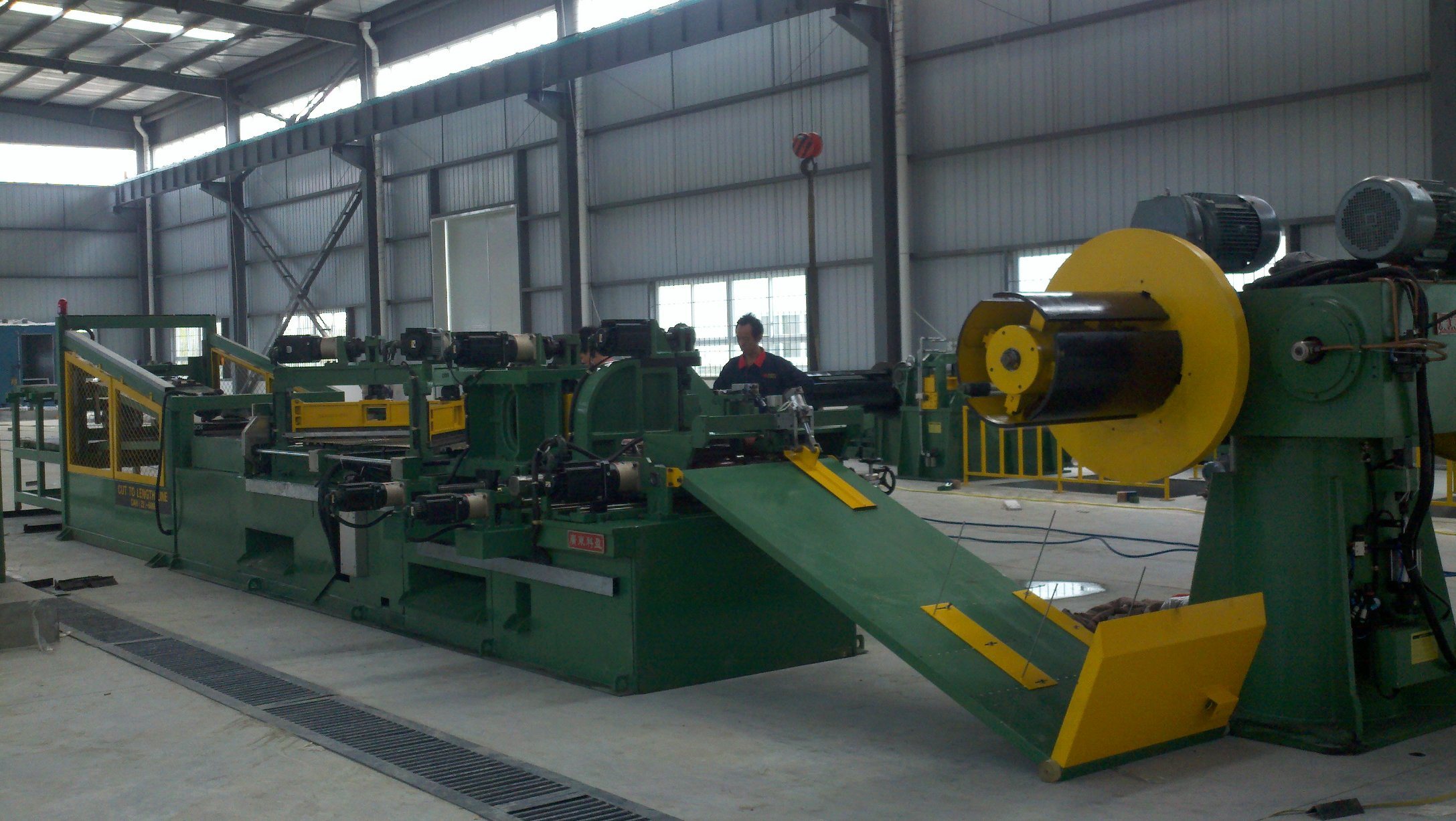 China High Speed Cut to Length Line