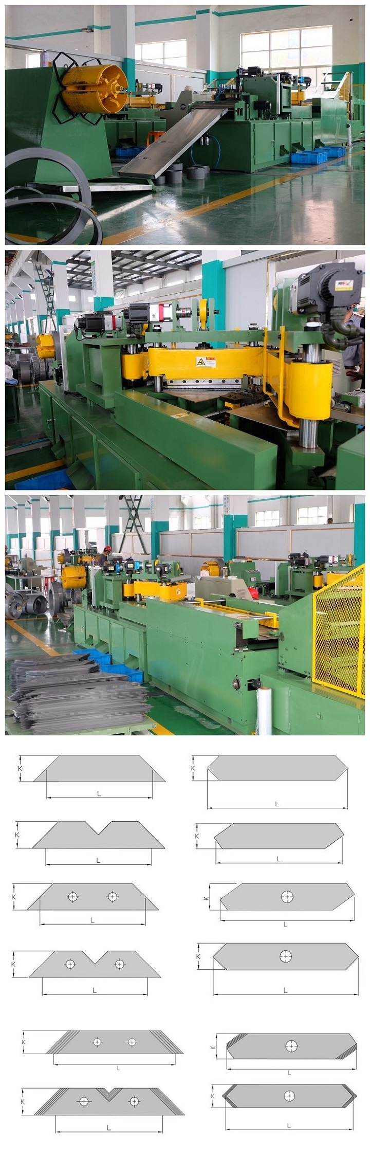  CRGO Step Lap Cut to Length Line for Transformer Lamination 