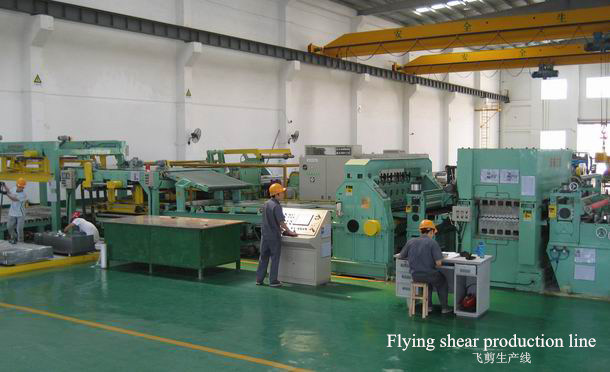  Supply Slitting Line and Crosscut Shearing Line From Crystal 