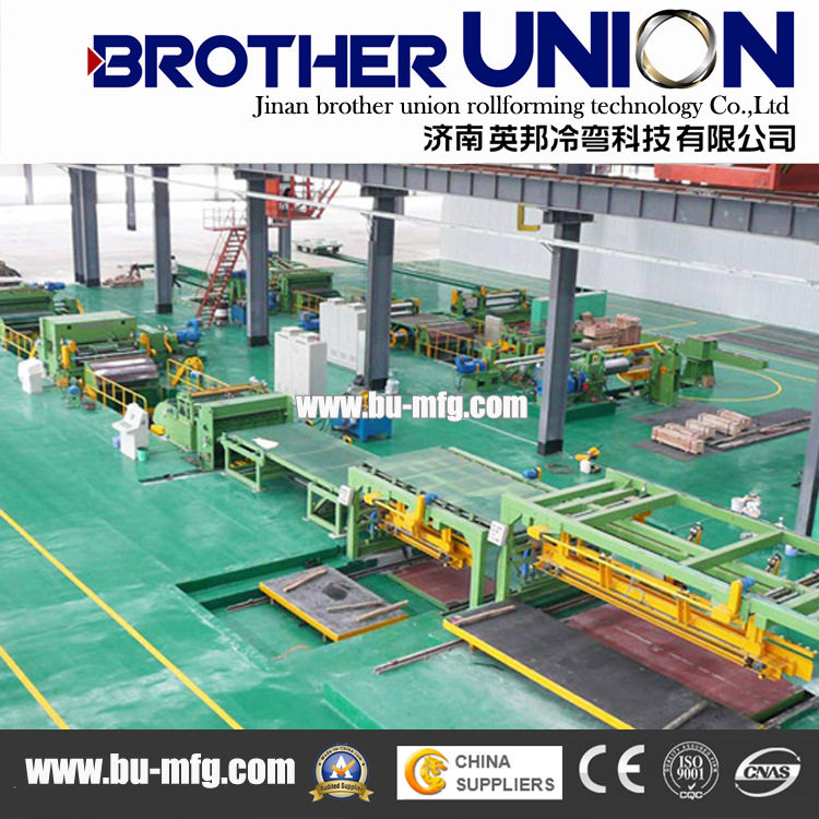  Automatic Metal Coil Cut to Length Machine Line 