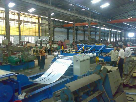  CNC Thin Plate Cut to Length and Slitting Line 