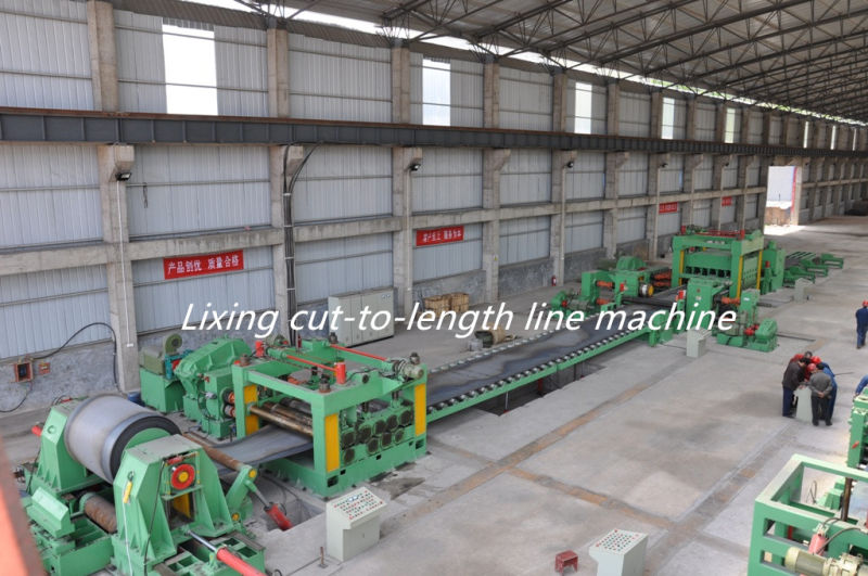  Decoiler Machine Plate Cut to Length Line Process 