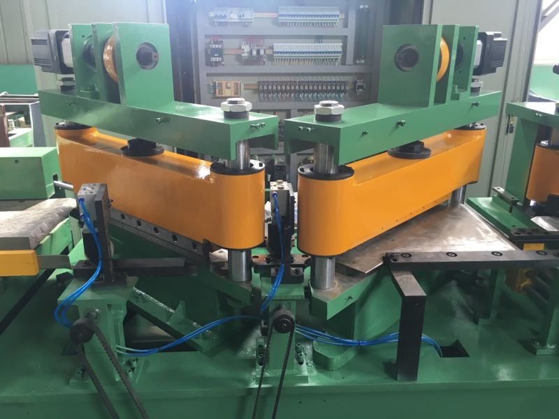  Thick Steel Plate Leveling and Cut to Length Machine Line 