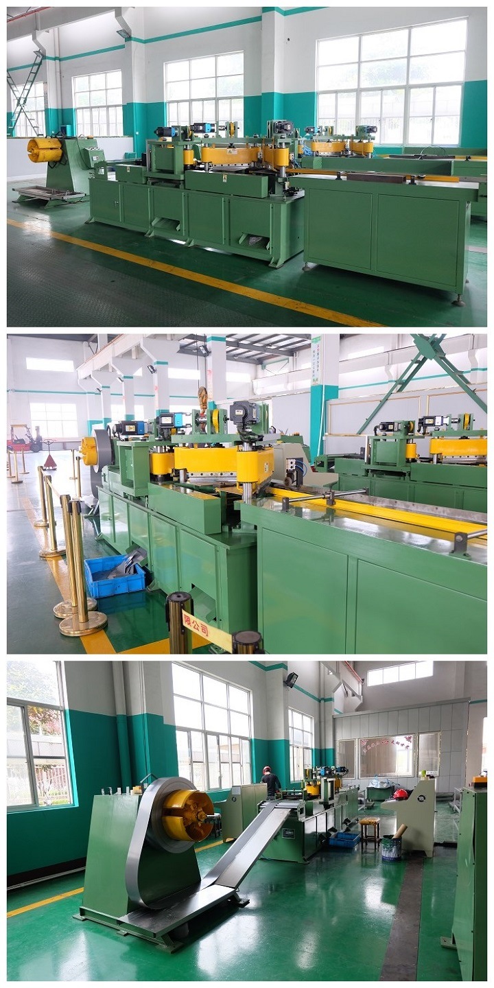  Thick Steel Plate Leveling and Cut to Length Machine Line 