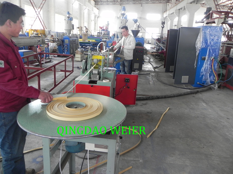  Full Automatic PVC Sheet Furniture Edge Banding Machinery Production Line 