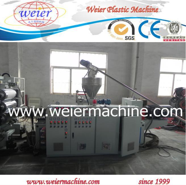  PVC Sheet Production Line for Furniture Edge Banding 600mm Width 