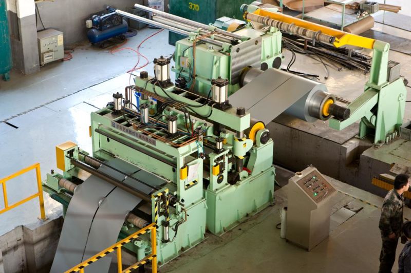  High Precision Slitting Line for Thick Plate Sheet 