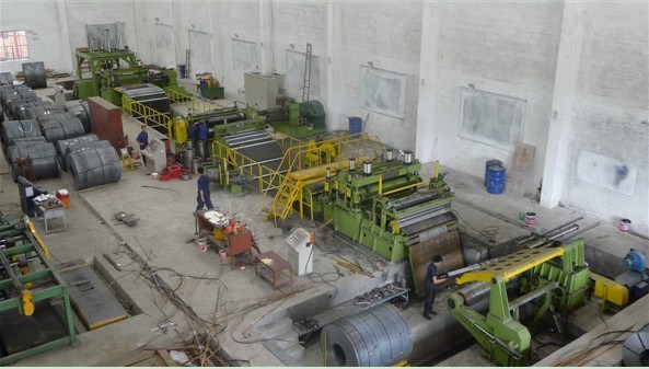  Steel Coil Sheet Slitting & Cut to Length Combined Machine Line 