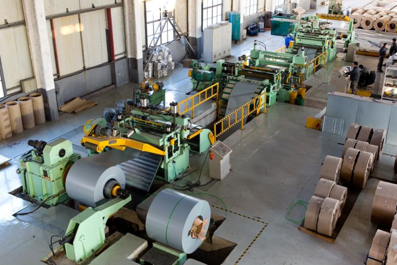  Cold/Hot Rolled Galvanized Mild Silicon Stainless Aluminum Steel Slitting Machine Line 