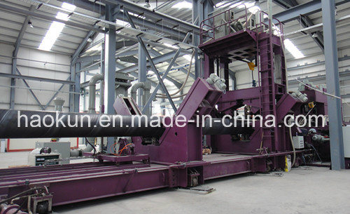  SSAW Pipe Production Line Spiral Pipe Making Machine 