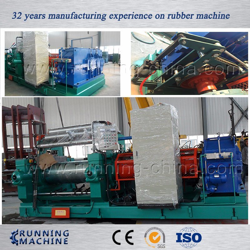  Two Roll Rubber Open Mixing Mill Machine 