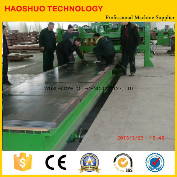  12mm Steel Coil Cutting Line with High Precision, Autostacking, Cut to Length Line 