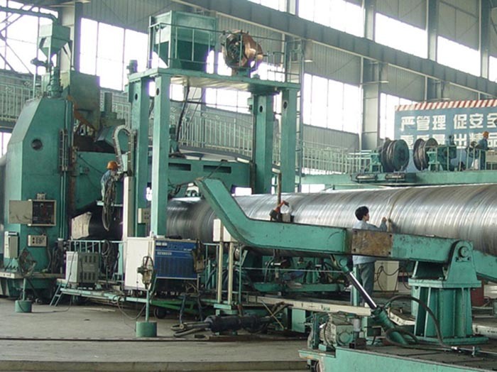 China Spiral Welded Pipe Mill