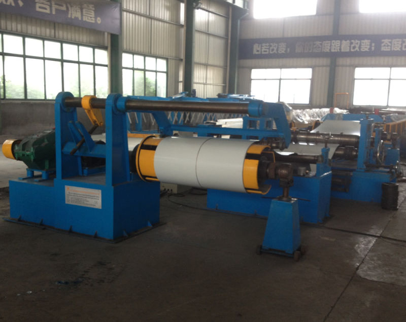  Simple Steel Coil Slitting Line 0.3-2.0X1300mm 