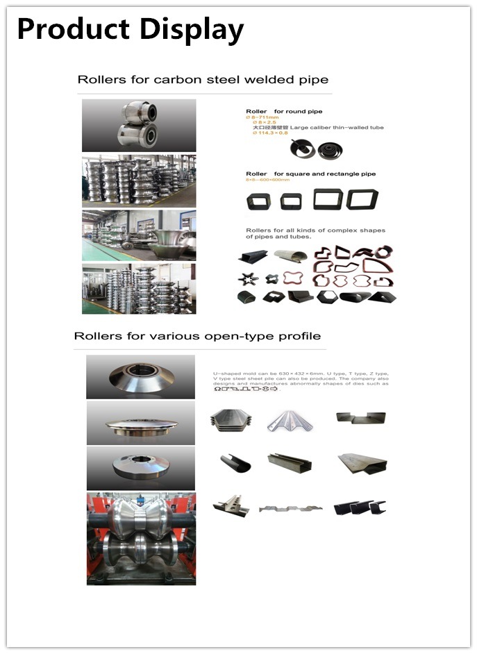  Tube Mill Welded Pipe Roller Mould for High Frequency Welding 