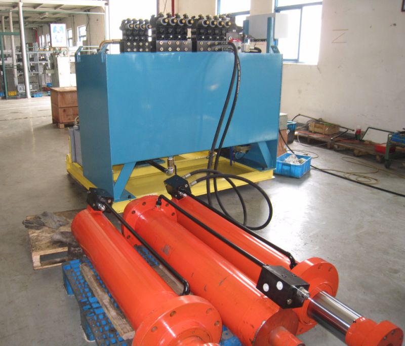  Hydraulic and Electric Control System for Hydrostatic Tesing Machine in Spiral Welded Pipe Mill 