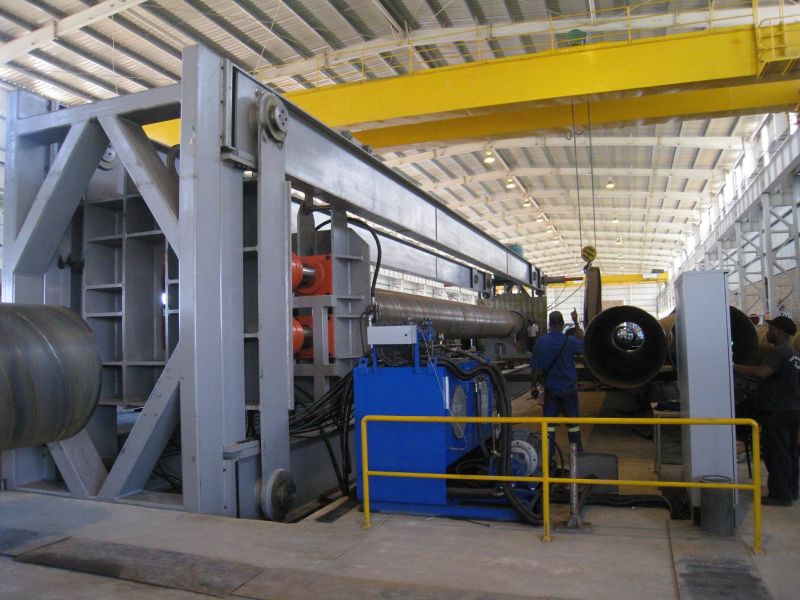  Hydraulic and Electric Control System for Hydrostatic Tesing Machine in Spiral Welded Pipe Mill 