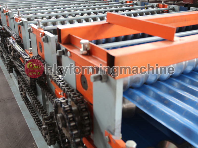 Metal Sheet Double Layer Rolled Line China 