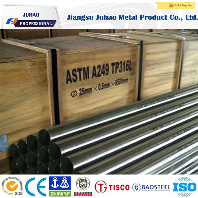  Welded Sanitary Application 304 316L Stainless Steel Pipe 
