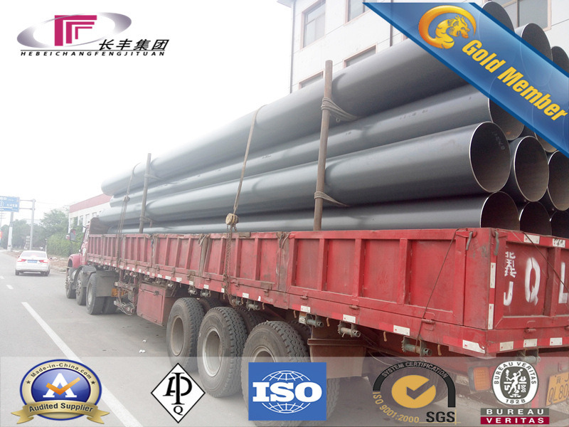  Hot Rolled Ms Welded Steel Pipe API5lgr, B 