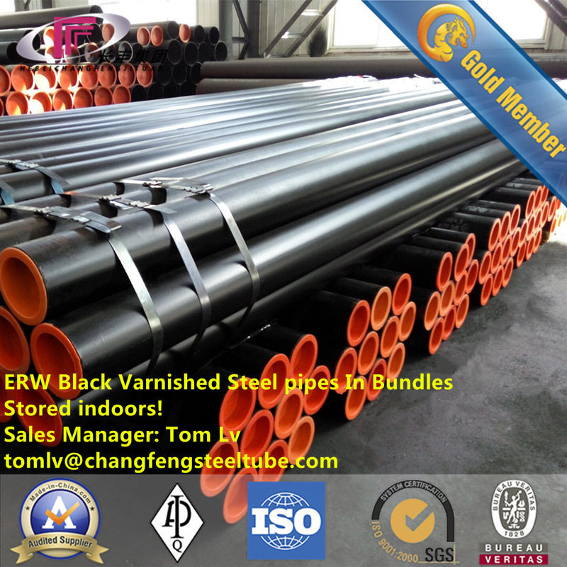  Hot Rolled Ms Welded Steel Pipe API5lgr, B 