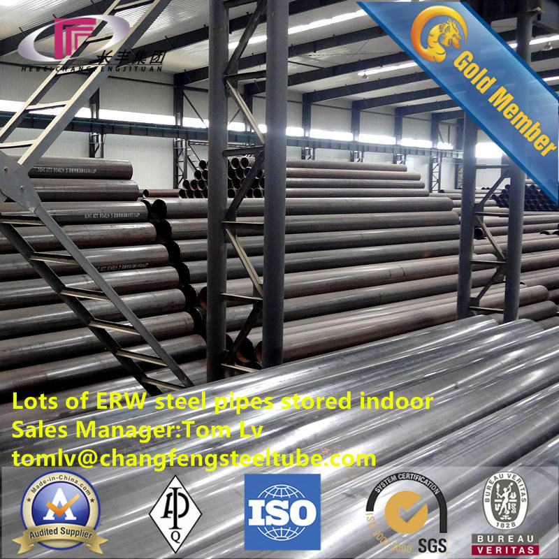  Hot Rolled Ms Welded Steel Pipe API5lgr, B 